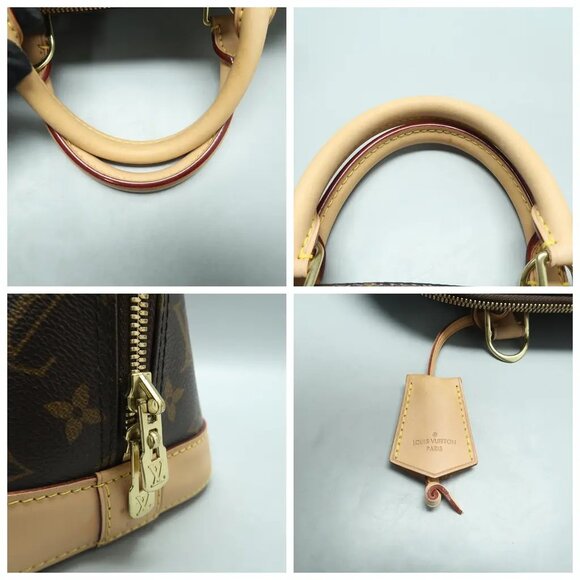 Louis Vuitton Alma Brown Monogram Canvas Tote 945-030725 - Picture 8 of 12